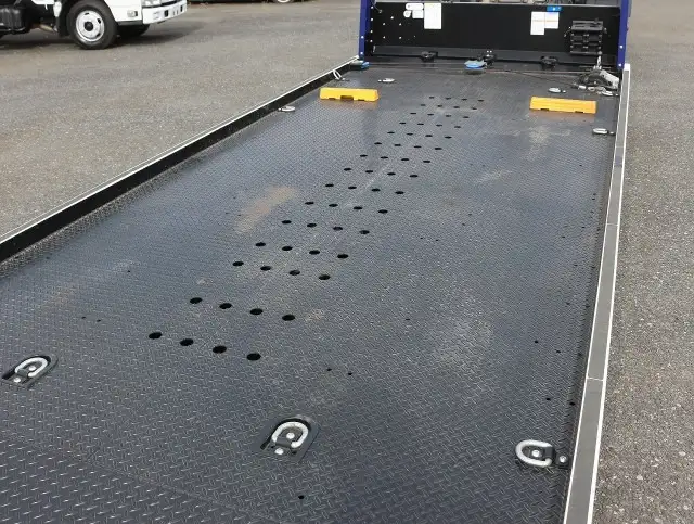 いすゞ エルフ 小型 車両重機運搬 ラジコン ウインチの中古トラック画像9