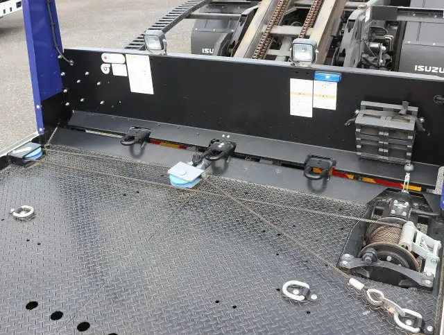 いすゞ エルフ 小型 車両重機運搬 ラジコン ウインチの中古トラック画像10