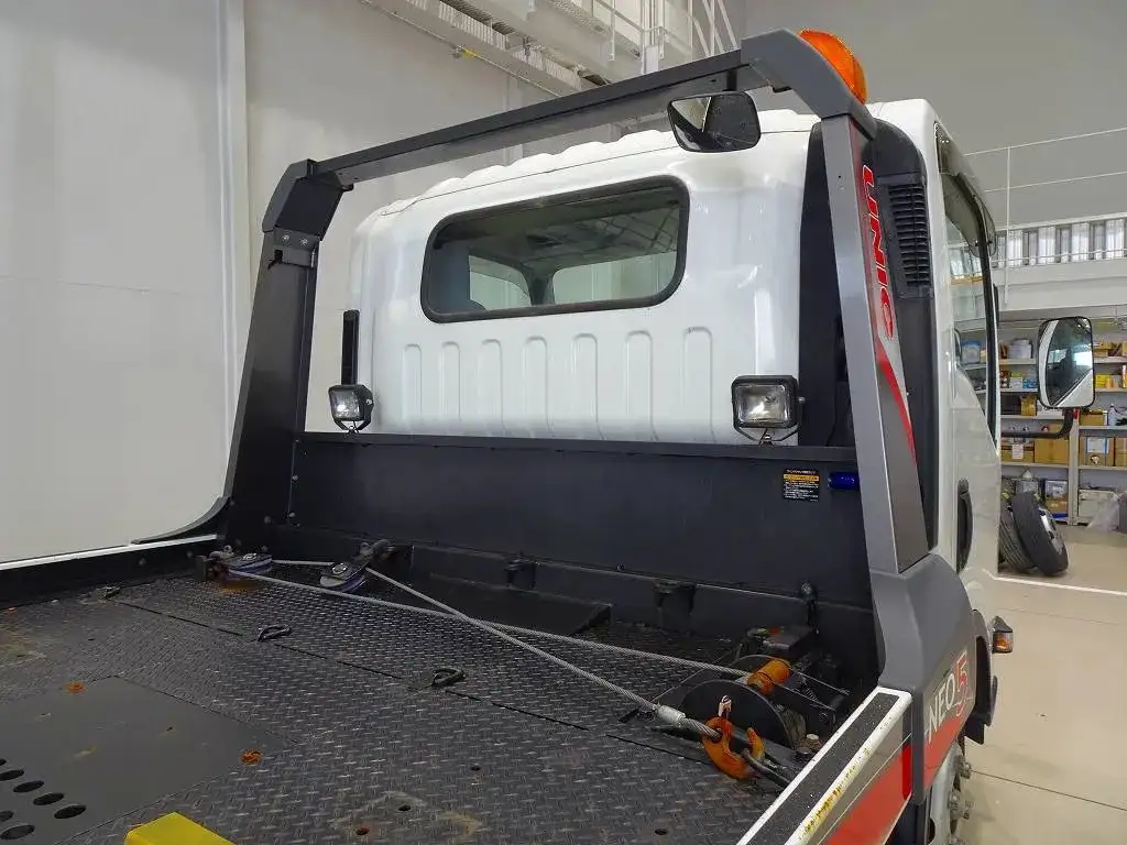 いすゞ エルフ 小型 車両重機運搬 ラジコン ウインチの中古トラック画像6