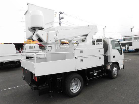 いすゞ エルフ 小型 高所・建柱車 高所作業車 KR-NKR81EP|画像2