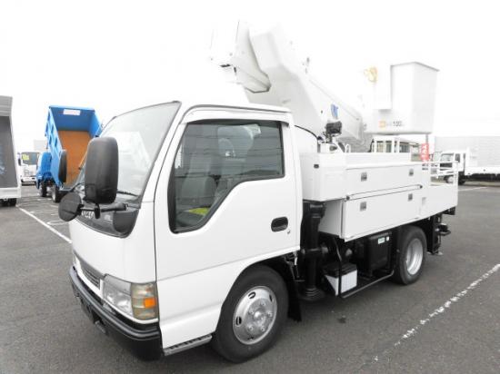 いすゞ エルフ 小型 高所・建柱車 高所作業車
