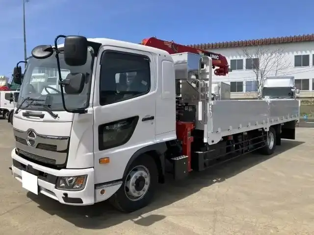 日野 レンジャー 中型/増トン クレーン付 アルミブロック 4段 の中古トラック【車両No.200140】