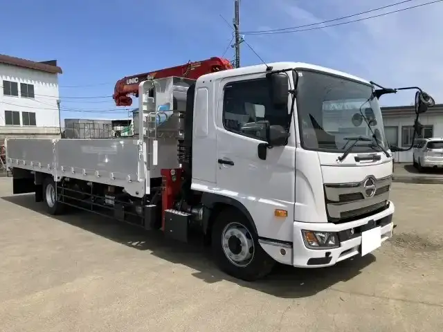 日野 レンジャー 中型/増トン クレーン付 アルミブロック 4段の中古トラック画像2