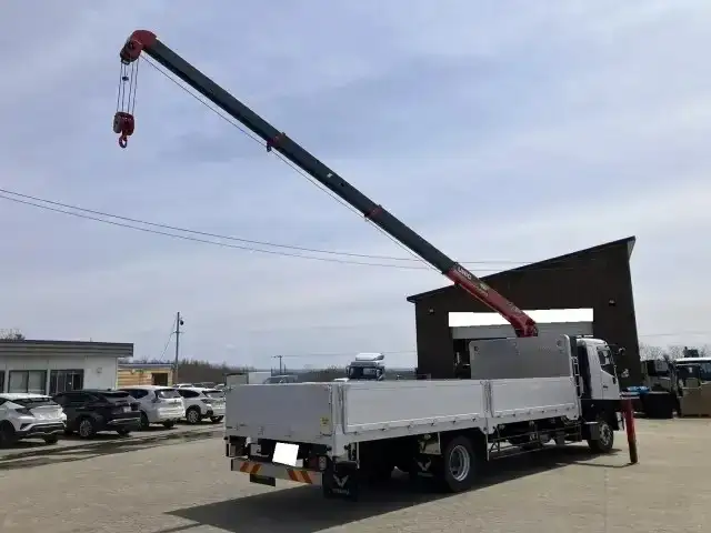 日野 レンジャー 中型/増トン クレーン付 アルミブロック 4段の中古トラック画像6