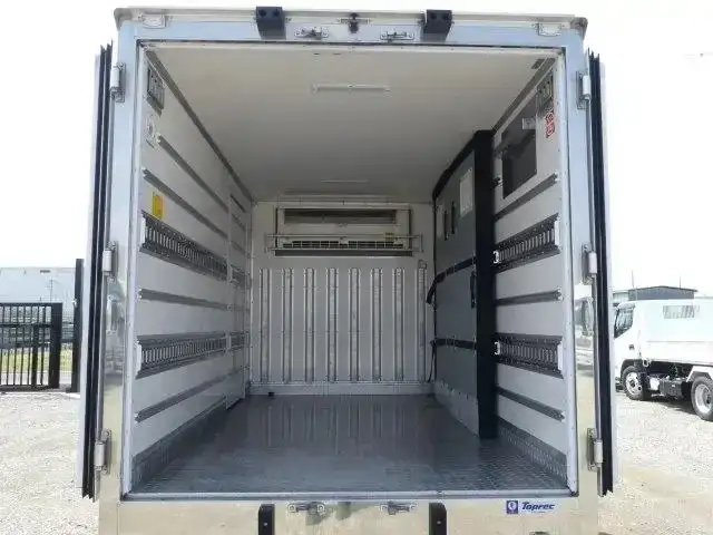 三菱 キャンター 小型 冷凍冷蔵 低温 床アルミの中古トラック画像7