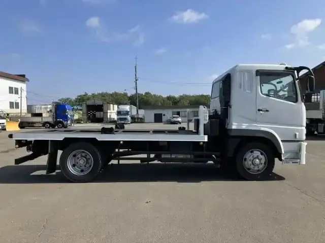 三菱 スーパーグレート 大型 平ボディ ベッド BDG-FP50JX改の中古トラック画像3