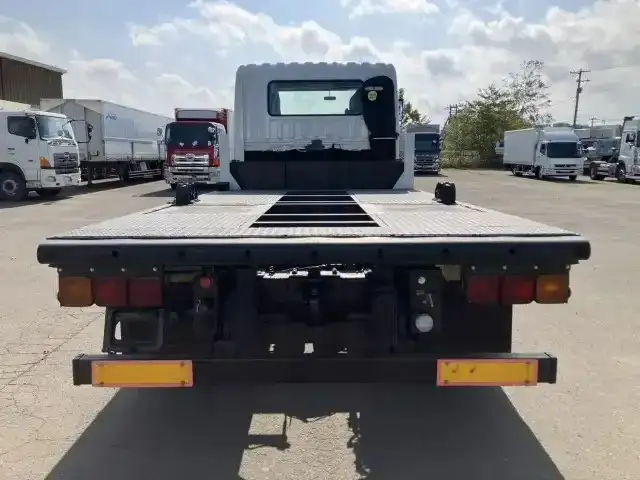 三菱 スーパーグレート 大型 平ボディ ベッド BDG-FP50JX改の中古トラック画像4