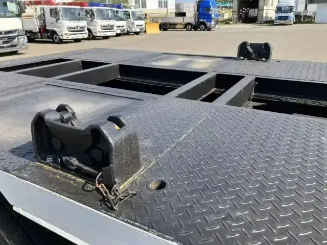 三菱 スーパーグレート 大型 平ボディ ベッド BDG-FP50JX改の中古トラック画像10