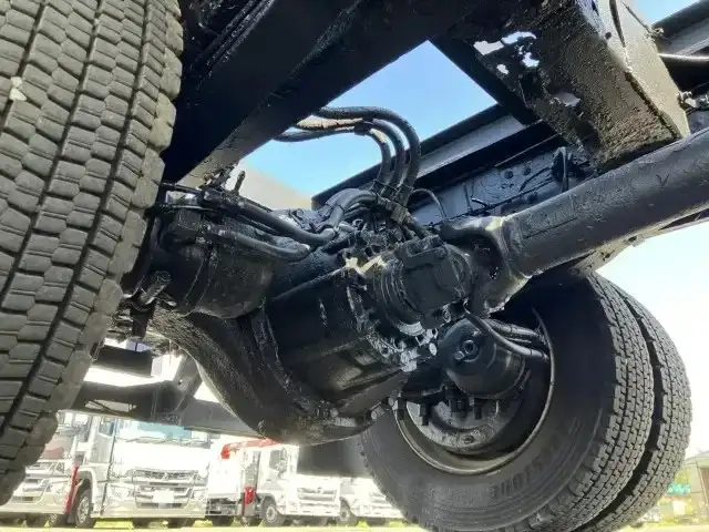 三菱 スーパーグレート 大型 平ボディ ベッド BDG-FP50JX改の中古トラック画像16