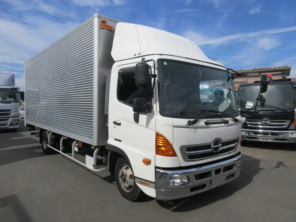 日野 レンジャー 中型/増トン アルミバン パワーゲート 床鉄板の中古トラック画像2