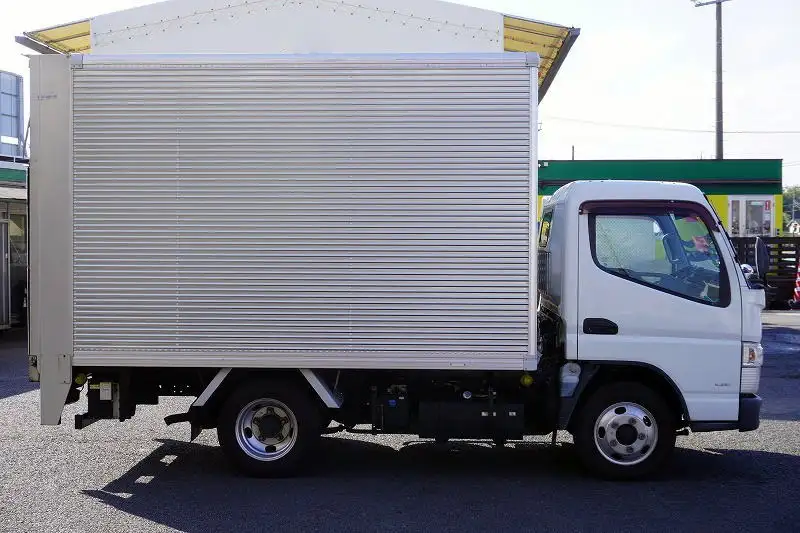 三菱 キャンター 小型 アルミバン パワーゲート サイドドアの中古トラック画像2