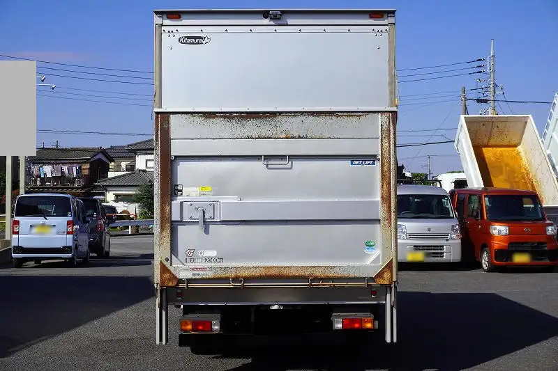 三菱 キャンター 小型 アルミバン パワーゲート サイドドアの中古トラック画像3