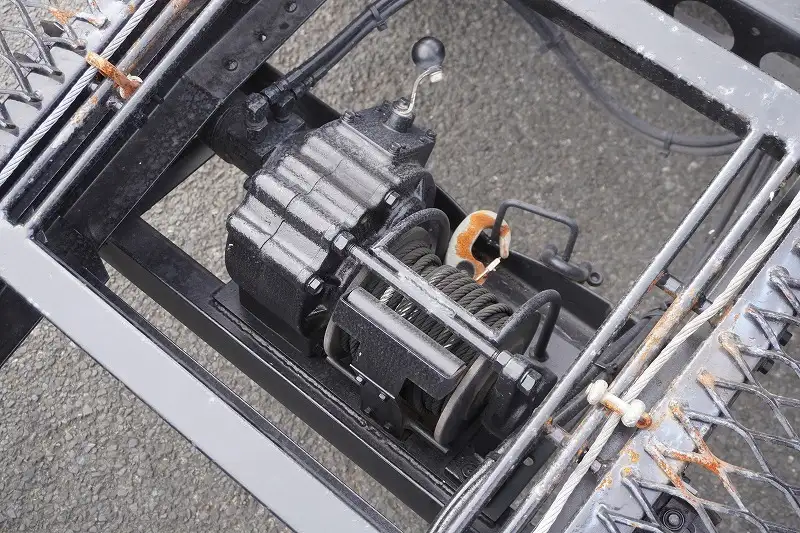 いすゞ エルフ 小型 車両重機運搬 ラジコン ウインチの中古トラック画像7