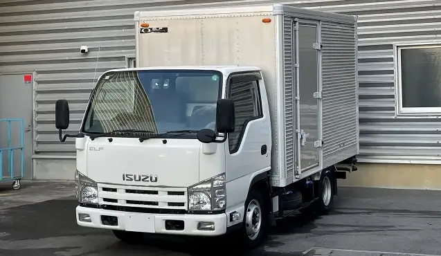 いすゞ エルフ 小型 アルミバン サイドドア TKG-NJR85AN の中古トラック【車両No.200123】