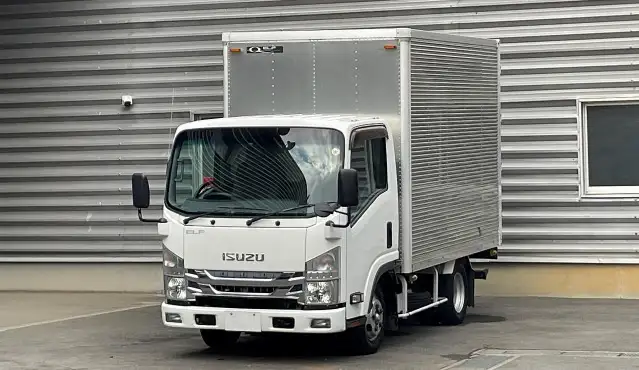 いすゞ エルフ 小型 アルミバン TRG-NLR85AN H27 の中古トラック【車両No.200103】