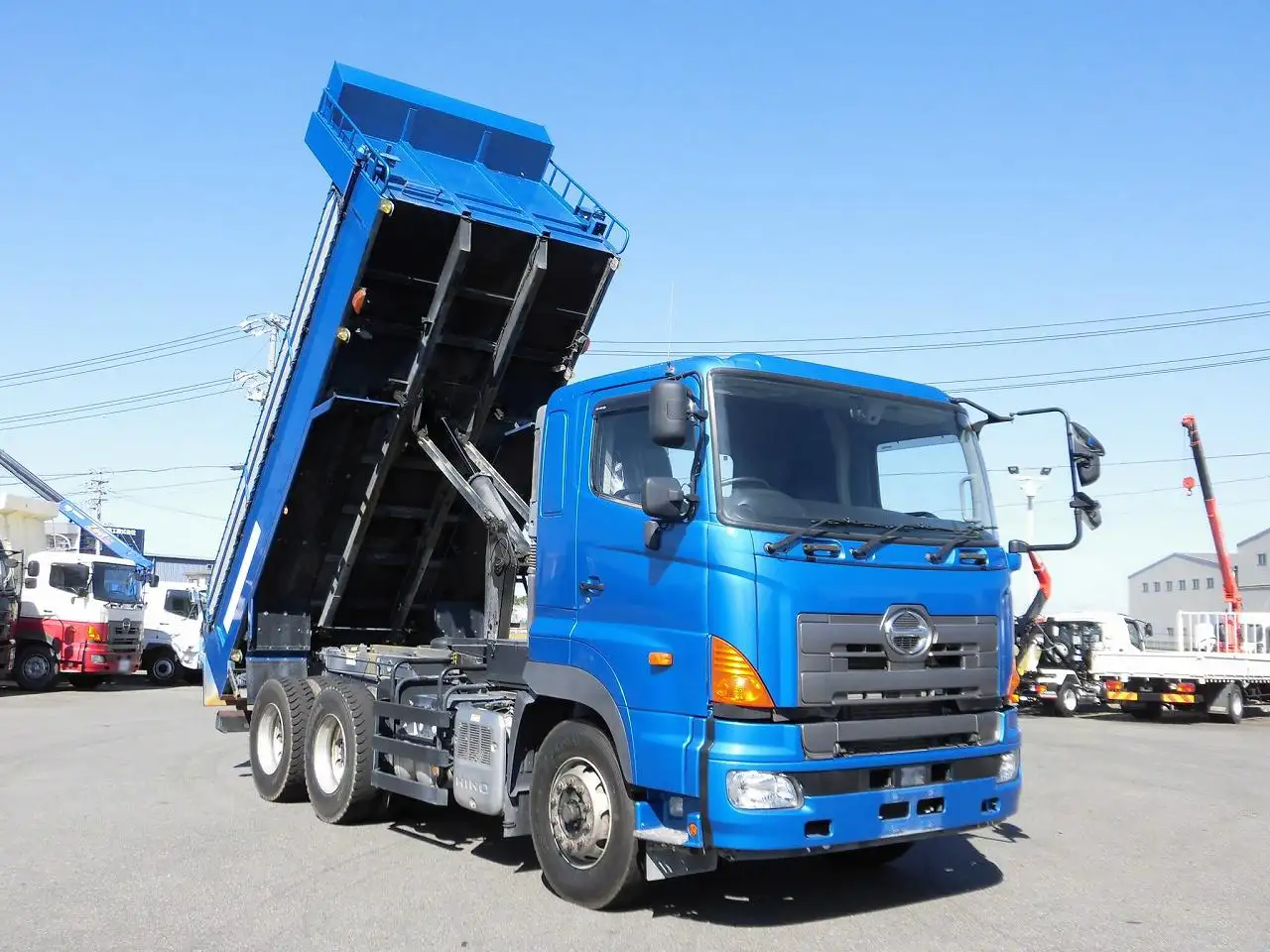 日野 プロフィア 大型 ダンプ コボレーン ベッドの中古トラック画像6