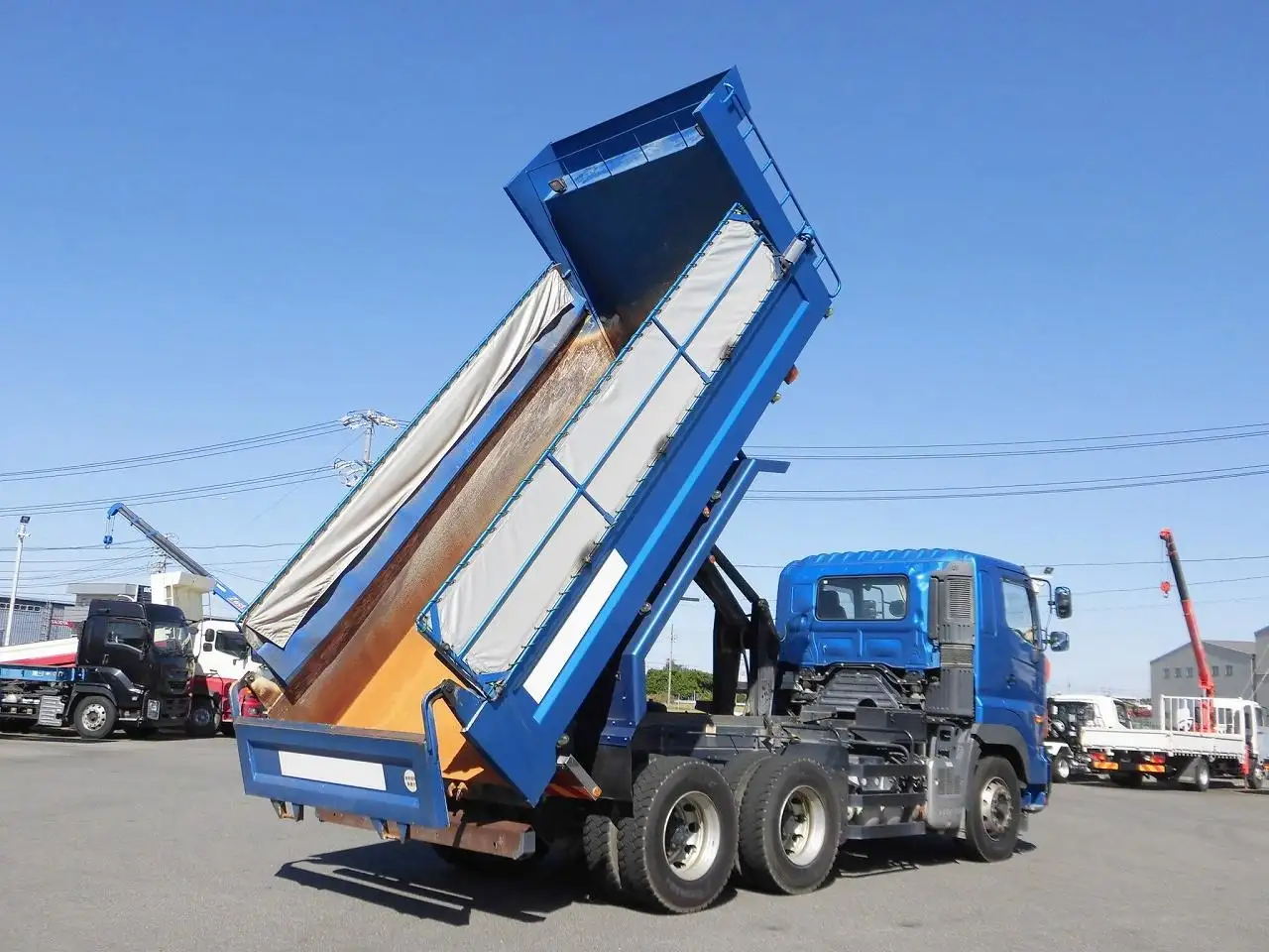 日野 プロフィア 大型 ダンプ コボレーン ベッドの中古トラック画像7