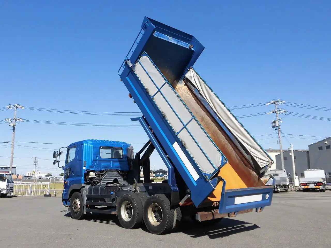 日野 プロフィア 大型 ダンプ コボレーン ベッドの中古トラック画像8