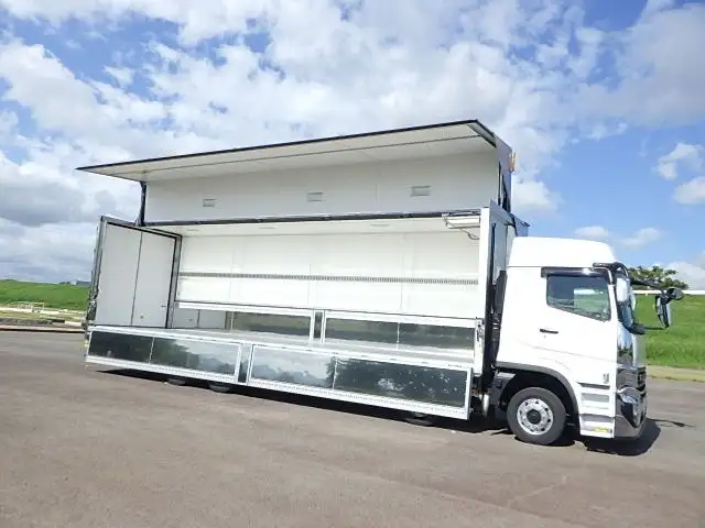 三菱 スーパーグレート 大型 冷凍冷蔵 冷凍ウイング ハイルーフの中古トラック画像5