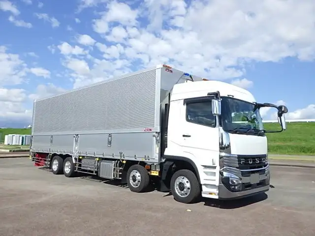 三菱 スーパーグレート 大型 冷凍冷蔵 冷凍ウイング ハイルーフの中古トラック画像2