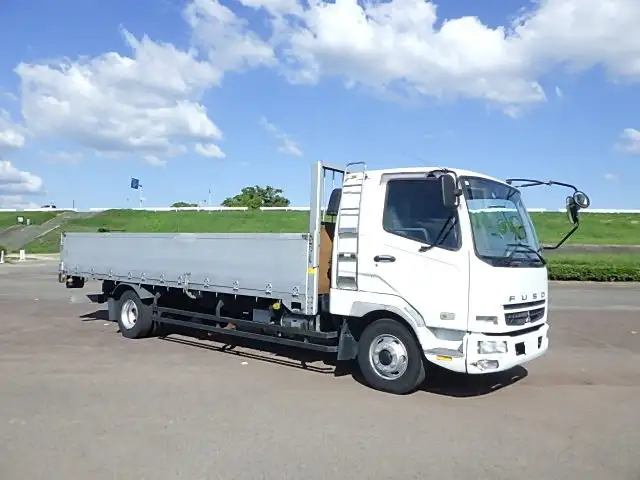 三菱 ファイター 中型/増トン 平ボディ 床鉄板 アルミブロックの中古トラック画像2