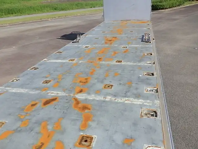 いすゞ ギガ 大型 平ボディ 床鉄板 アルミブロックの中古トラック画像7