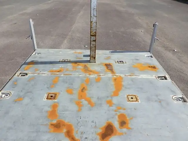 いすゞ ギガ 大型 平ボディ 床鉄板 アルミブロックの中古トラック画像9