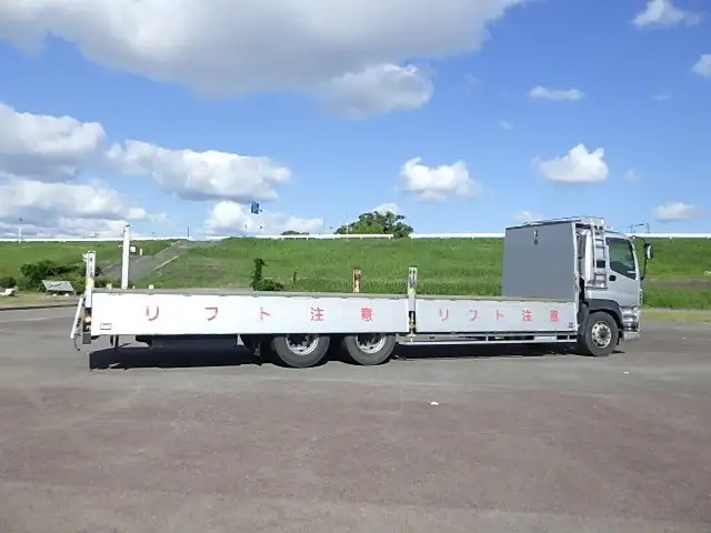 いすゞ ギガ 大型 平ボディ 床鉄板 アルミブロックの中古トラック画像5