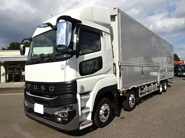 三菱 スーパーグレート 大型 ウイング パワーゲート ハイルーフ の中古トラック【車両No.200159】