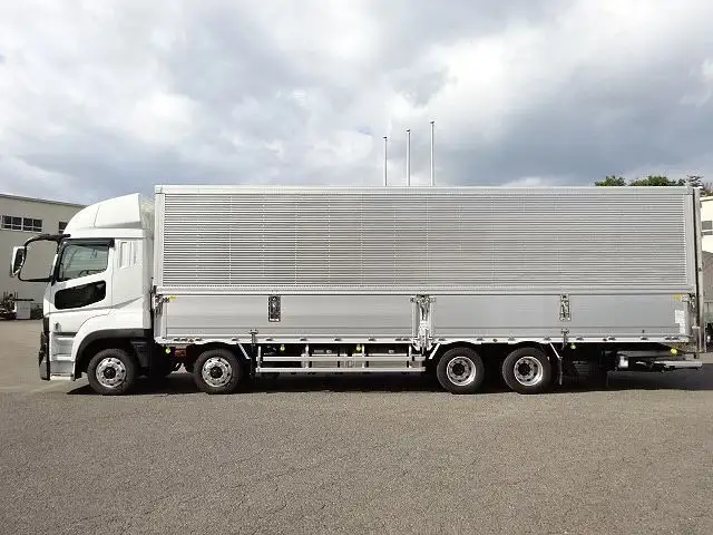 三菱 スーパーグレート 大型 ウイング パワーゲート ハイルーフの中古トラック画像3