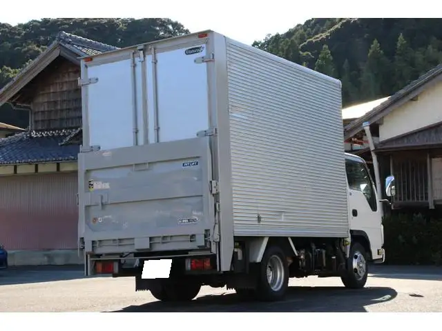 いすゞ エルフ 小型 アルミバン パワーゲート サイドドアの中古トラック画像2
