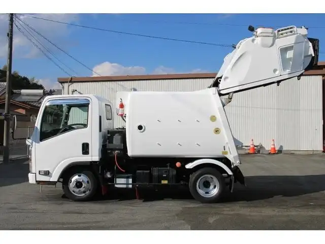 いすゞ エルフ 小型 パッカー車 巻き込み式 回転ダンプ式の中古トラック画像4