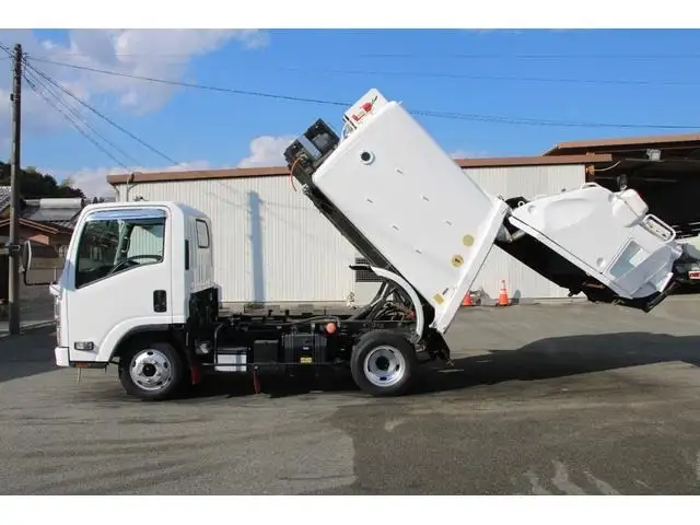 いすゞ エルフ 小型 パッカー車 巻き込み式 回転ダンプ式の中古トラック画像6