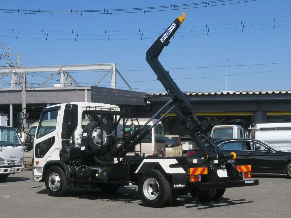 三菱 ファイター 中型/増トン アームロール ツインホイスト 2KG-FK72Fの中古トラック画像6