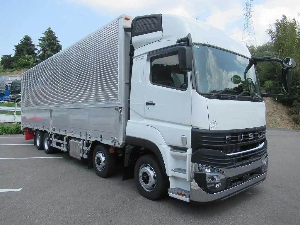 三菱 スーパーグレート 大型 ウイング ハイルーフ エアサスの中古トラック画像2