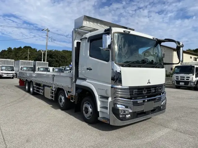 三菱 スーパーグレート 大型 平ボディ アルミブロック エアサスの中古トラック画像3