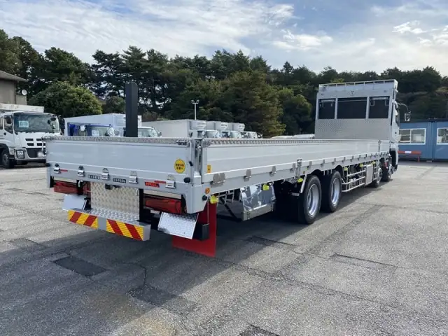 三菱 スーパーグレート 大型 平ボディ アルミブロック エアサスの中古トラック画像4