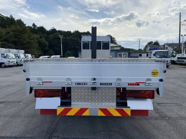 三菱 スーパーグレート 大型 平ボディ アルミブロック エアサスの中古トラック画像5