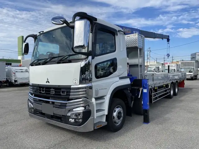 三菱 スーパーグレート 大型 クレーン付 アルミブロック 4段 の中古トラック【車両No.200207】