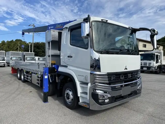 三菱 スーパーグレート 大型 クレーン付 アルミブロック 4段の中古トラック画像3