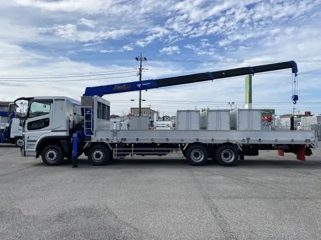 三菱 スーパーグレート 大型 クレーン付 アルミブロック 4段の中古トラック画像6