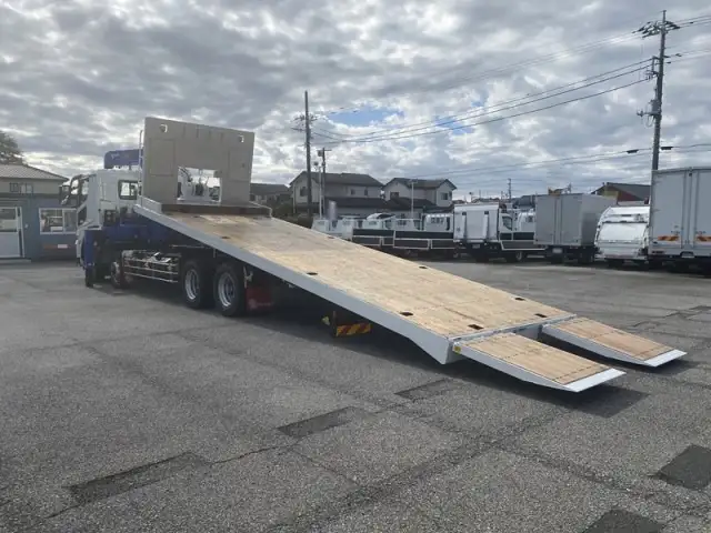 三菱 スーパーグレート 大型 車両重機運搬 4段クレーン ラジコンの中古トラック画像6