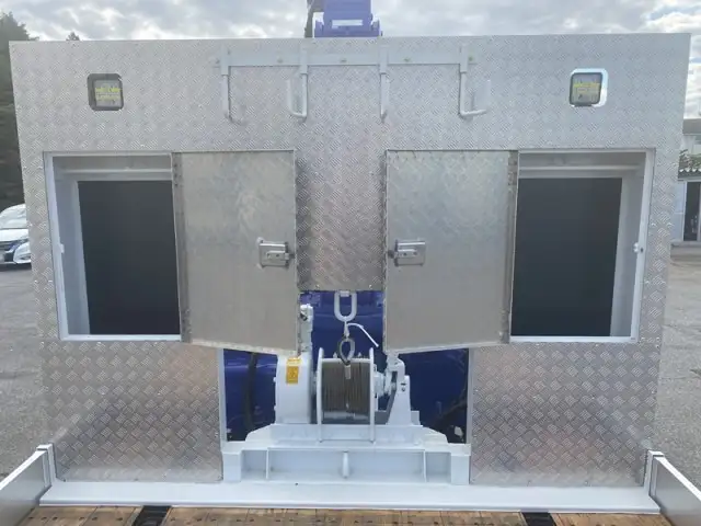 三菱 スーパーグレート 大型 車両重機運搬 4段クレーン ラジコンの中古トラック画像7