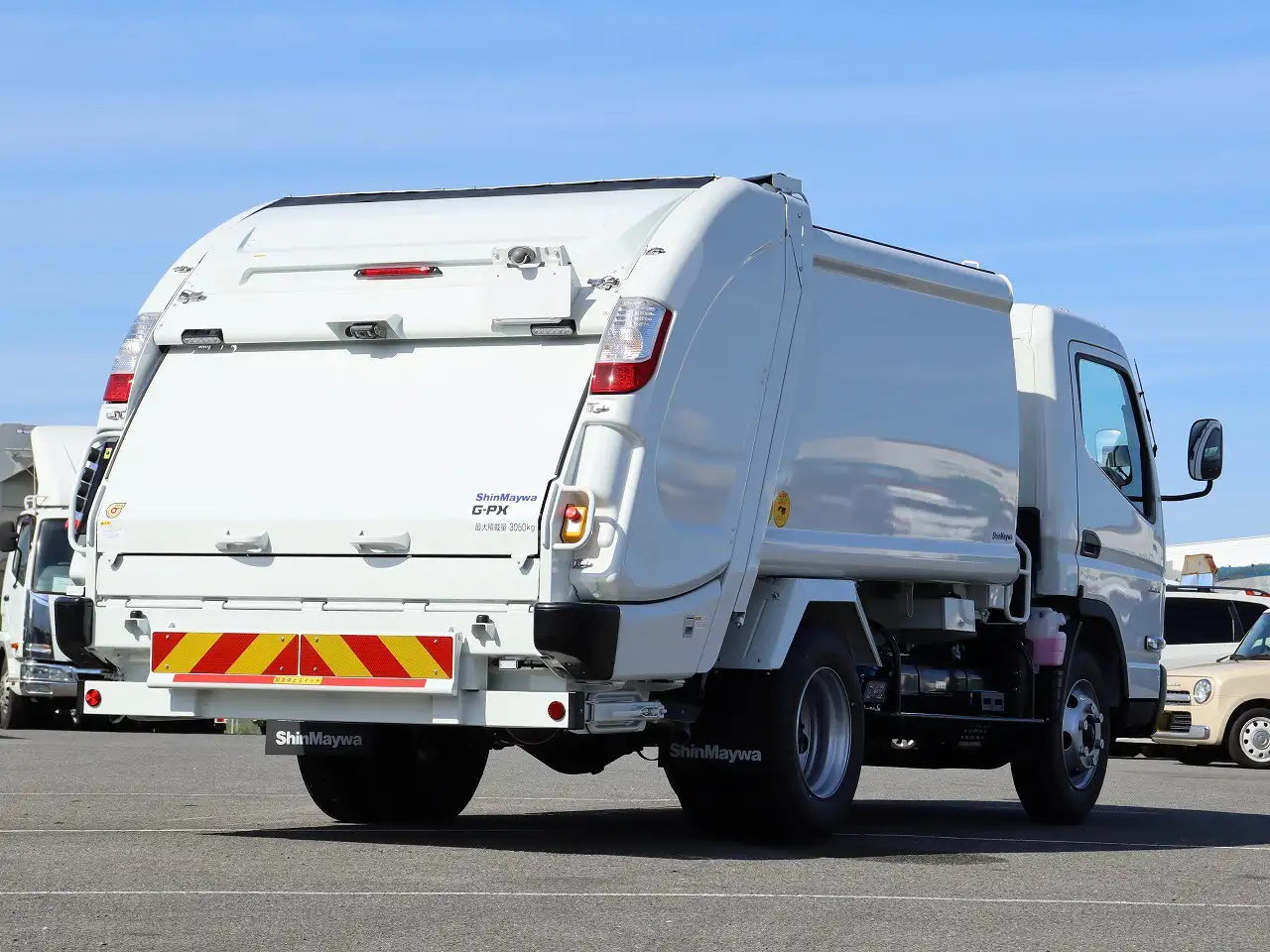 三菱 キャンター 小型 パッカー車 プレス式 2PG-FEB90の中古トラック画像2