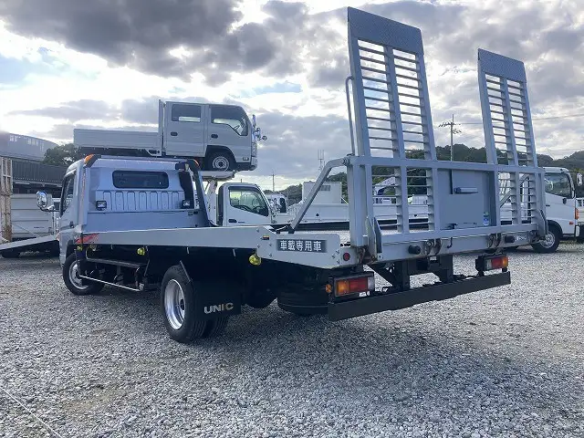 三菱 キャンター 小型 車両重機運搬 ラジコン ウインチの中古トラック画像4
