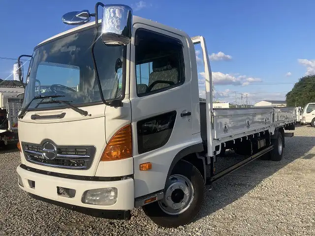 日野 レンジャー 中型/増トン 平ボディ TKG-FC9JLAP H27 の中古トラック【車両No.200288】
