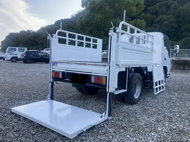 いすゞ エルフ 小型 平ボディ パワーゲート 床鉄板の中古トラック画像7