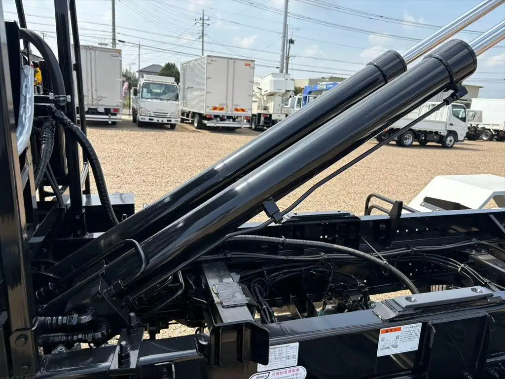 三菱 ファイター 中型/増トン アームロール ツインホイスト ベッドの中古トラック画像10