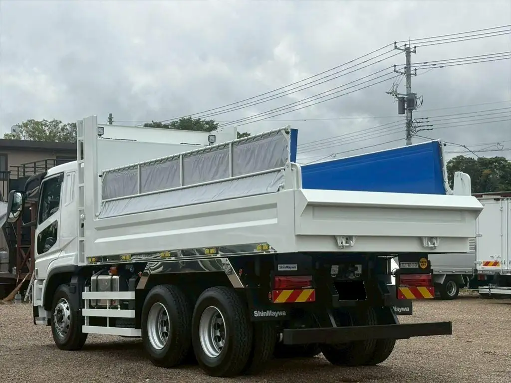 三菱 スーパーグレート 大型 ダンプ コボレーン ベッドの中古トラック画像4