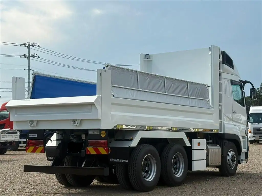 三菱 スーパーグレート 大型 ダンプ ハイルーフ コボレーンの中古トラック画像3